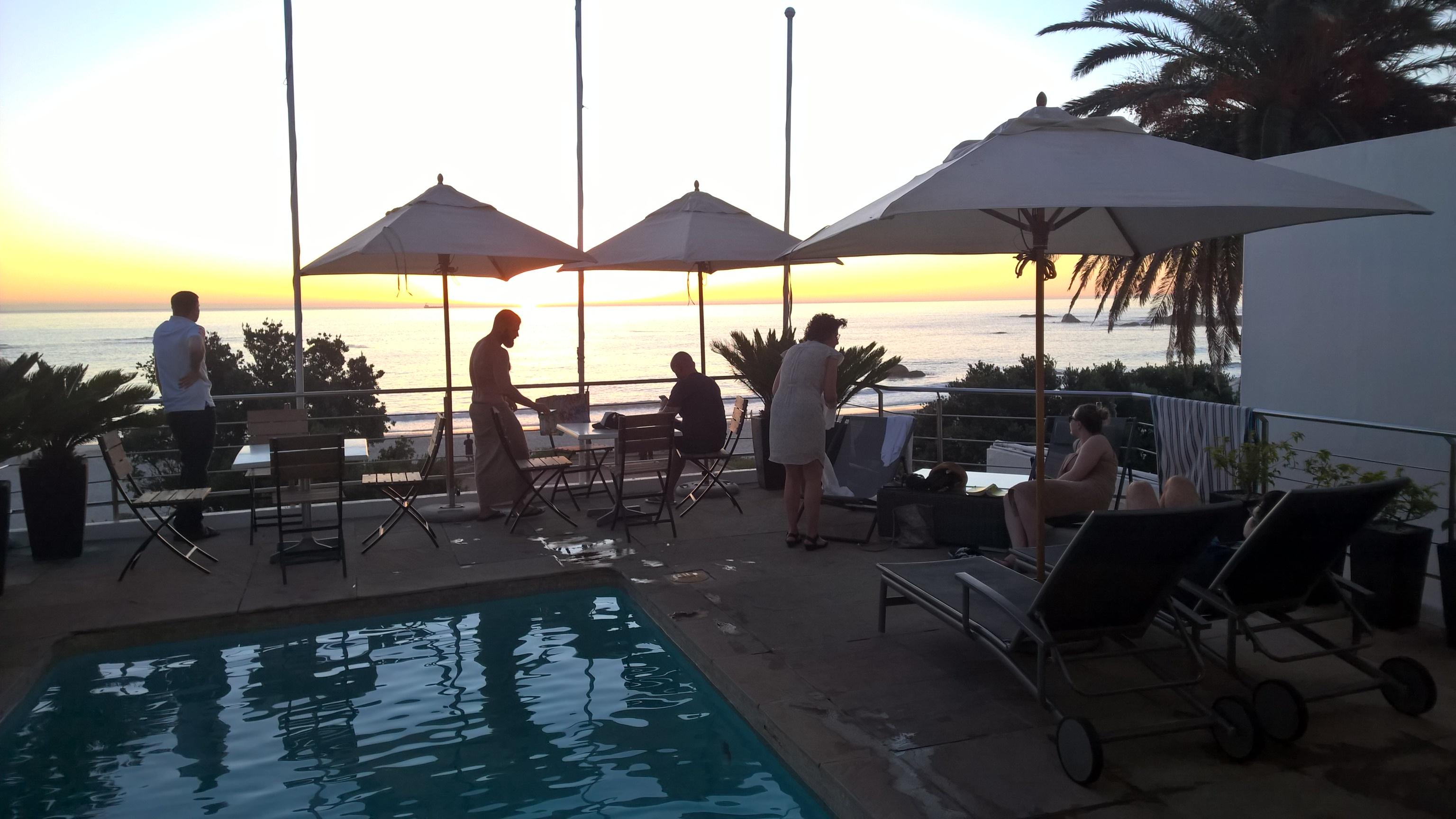 Sea Castle Hotel Camps Bay Kapské Město Exteriér fotografie